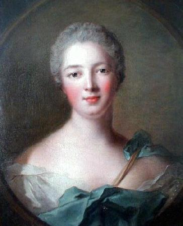 Jean Marc Nattier Portrait de Madame de Pompadour en Diane China oil painting art